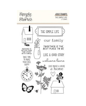 Simple Stories The Simple Life Clear Stamps (18815) Simple Stories The Simple Life Clear Stamps (18815)