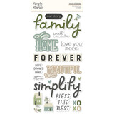 Simple Stories The Simple Life Foam Stickers (18822)