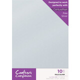 Crafter's Companion Glitter Card A4 Pale Silver (CPG10-PSILV)