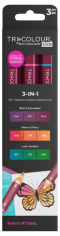 Spectrum Noir TriColour Brush Touch of Class (TCBR-TOU3) Spectrum Noir TriColour Brush Touch of Class (TCBR-TOU3)
