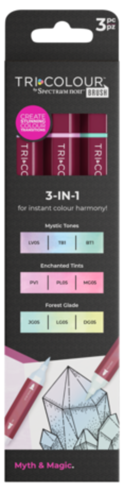 Spectrum Noir TriColour Brush Myth & Magic (TCBR-MYT3)