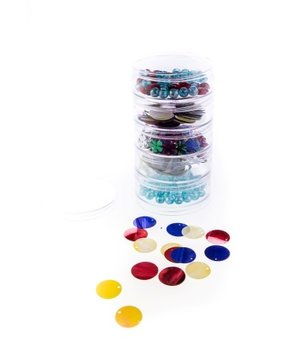 Make by Me! Bewaardoosjes 5 Delig Rond Stapelbaar (OD.643) Make by Me! Bewaardoosjes 5 Delig Rond Stapelbaar (OD.643)