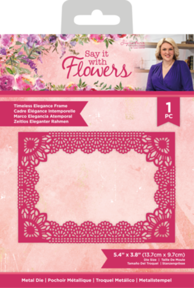 Crafter's Companion Say It With Flowers Timeless Elegance Frame Die (S-SIWF-MD-TEFR)