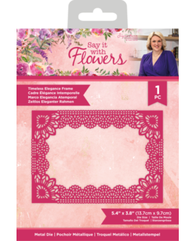 Crafter's Companion Say It With Flowers Timeless Elegance Frame Die (S-SIWF-MD-TEFR)