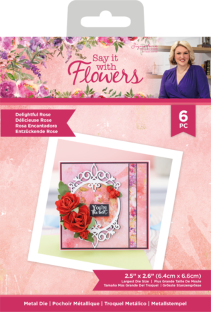 Crafter's Companion Say It With Flowers Delightful Rose Die (S-SIWF-MD-DERO) Crafter's Companion Say It With Flowers Delightful Rose Die (S-SIWF-MD-DERO)
