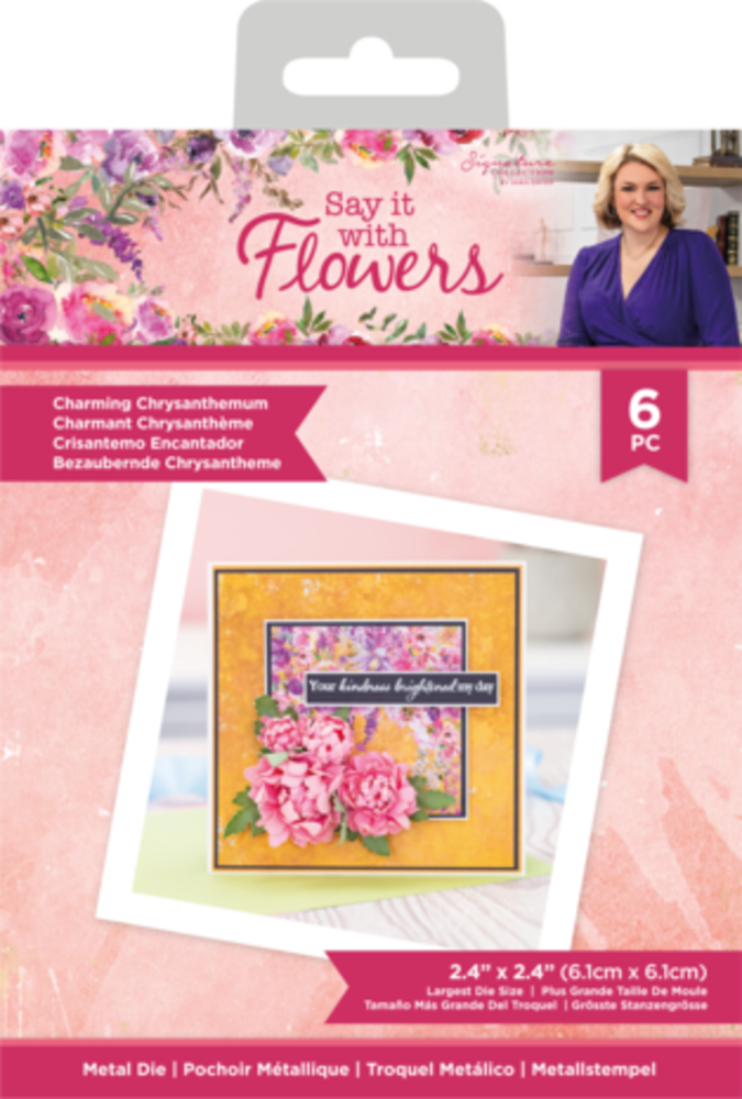 Crafter's Companion Say It With Flowers Charming Chrysanthemum Die (S-SIWF-MD-CHCH) Crafter's Companion Say It With Flowers Charming Chrysanthemum Die (S-SIWF-MD-CHCH)