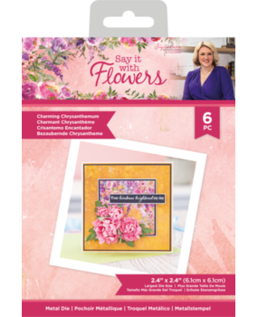 Crafter's Companion Say It With Flowers Charming Chrysanthemum Die (S-SIWF-MD-CHCH)