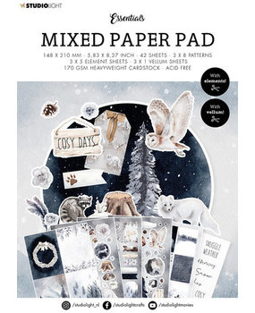 Studio Light Essentials Cosy Days A5 Mixed Paper Pad (SL-ES-MPP18)