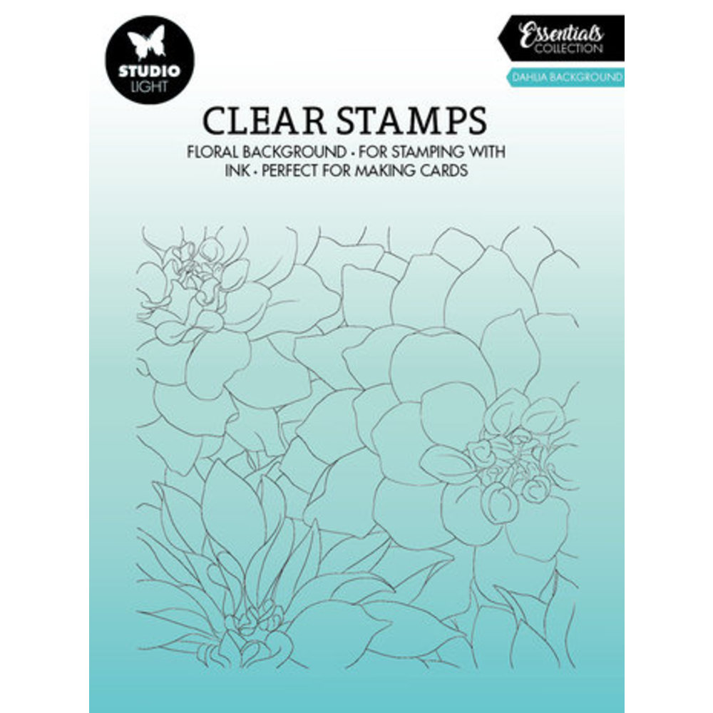Studio Light Essentials Clear Stamp Dahlia Background (SL-ES-STAMP323 ...