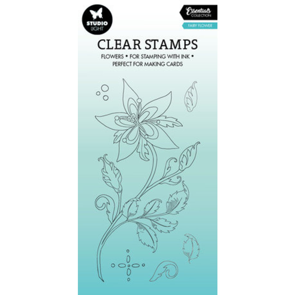 Studio Light Essentials Clear Stamp Fairy Flower (SL-ES-STAMP325 ...