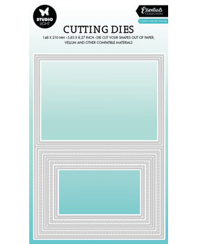 Studio Light Essentials Snijmal Folded Card Rectangle (SL-ES-CD438) Studio Light Essentials Snijmal Folded Card Rectangle (SL-ES-CD438)