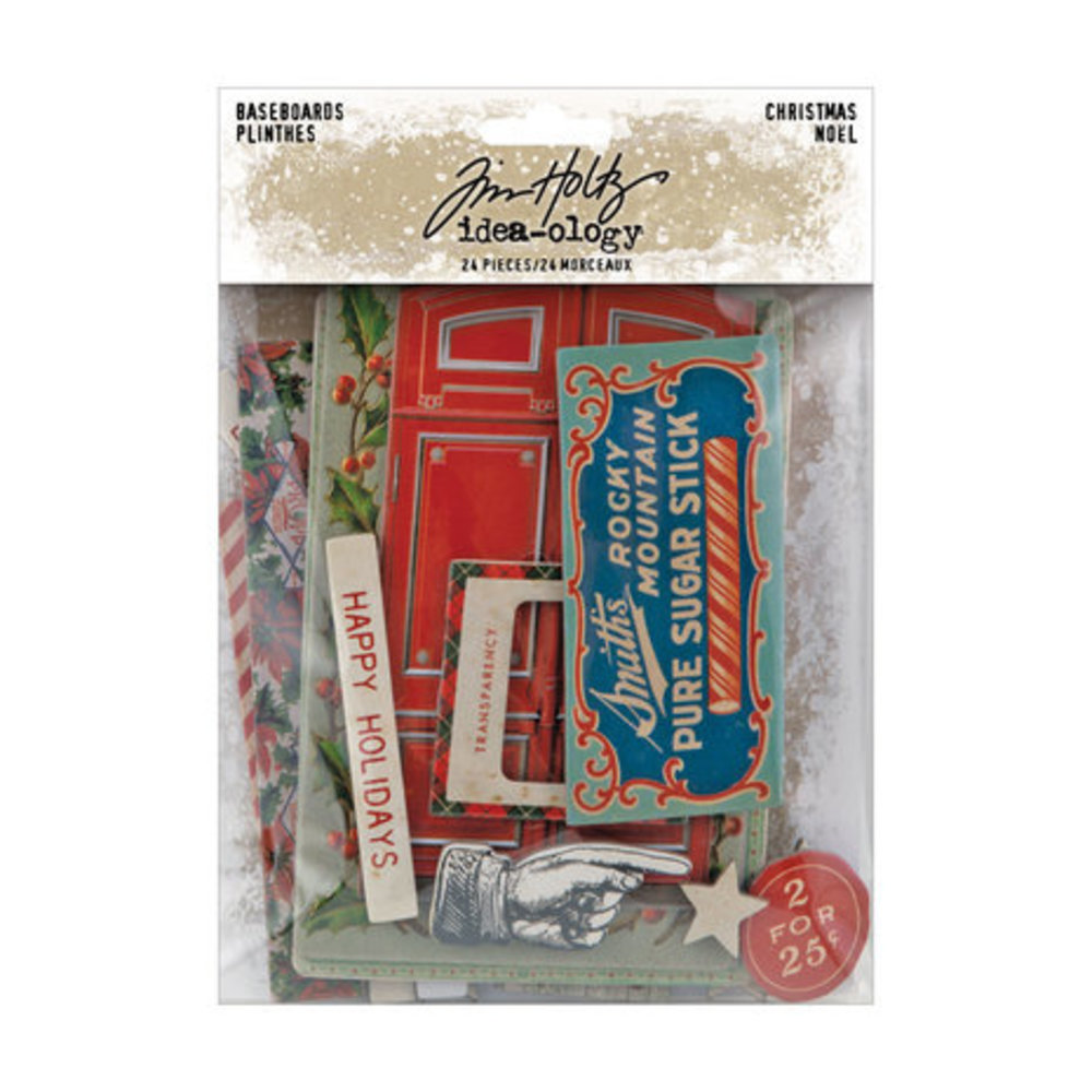 Idea-ology Tim Holtz Baseboards Christmas (TH94278) Idea-ology Tim Holtz Baseboards Christmas (TH94278)