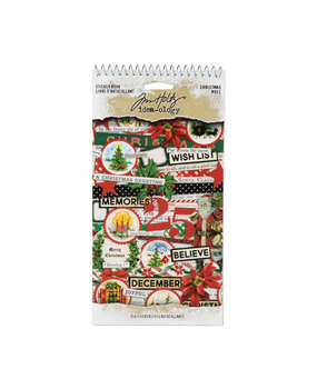 Idea-ology Tim Holtz Sticker Book Christmas (TH94294) Idea-ology Tim Holtz Sticker Book Christmas (TH94294)
