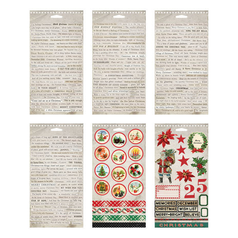 Idea-ology Tim Holtz Sticker Book Christmas (TH94294) Idea-ology Tim Holtz Sticker Book Christmas (TH94294)