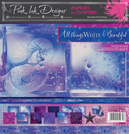 Pink Ink Designs All Things White & Beautiful 8x8 Inch Paper Pack (PIPAP03) Pink Ink Designs All Things White & Beautiful 8x8 Inch Paper Pack (PIPAP03)