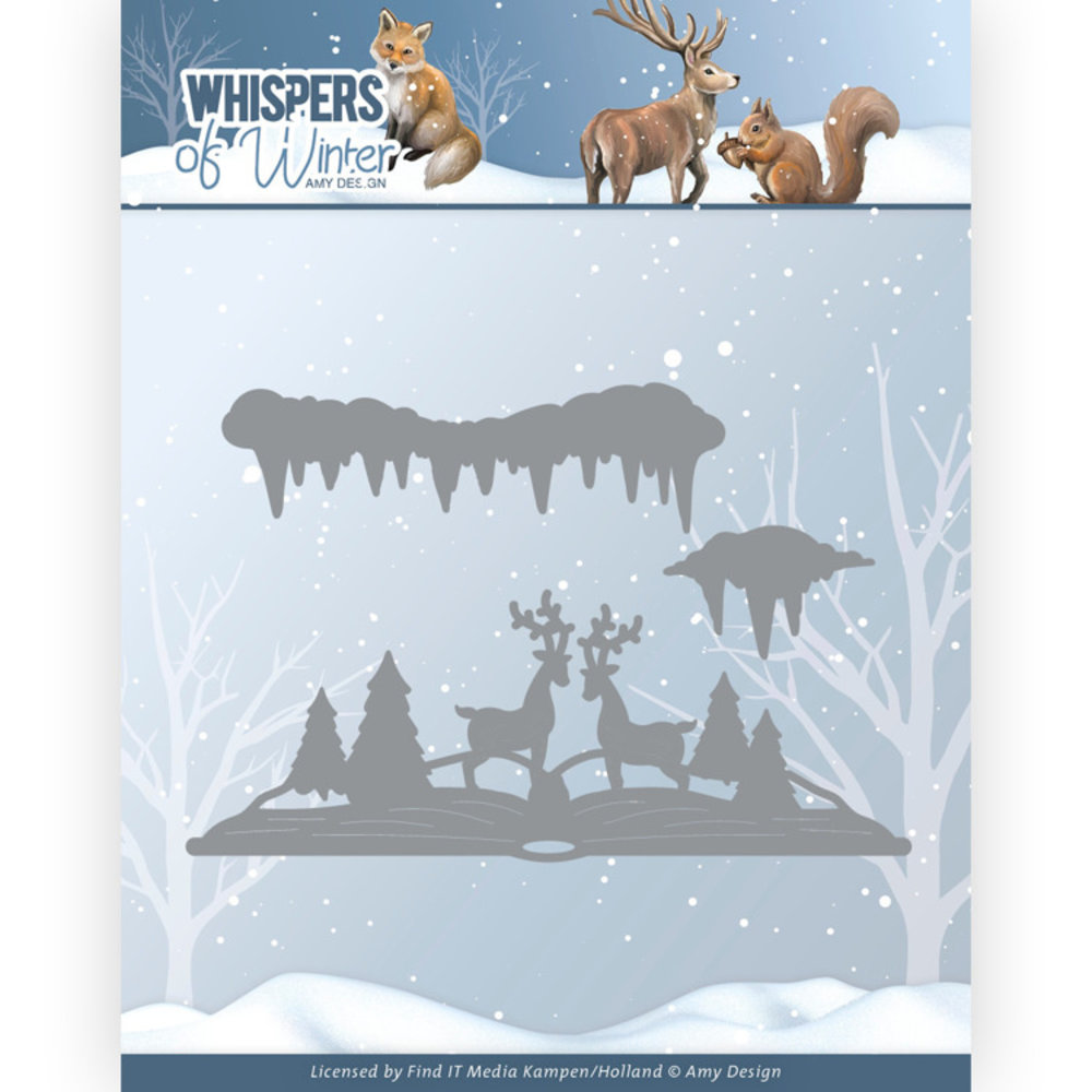 Amy Design Whispers of Winter Winter Scene Dies (ADD10293) Amy Design Whispers of Winter Winter Scene Dies (ADD10293)