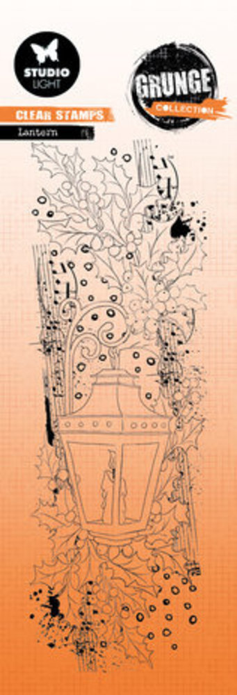 Studio Light Grunge Slimline Lantern Clear Stamp (SL-GR-STAMP314)