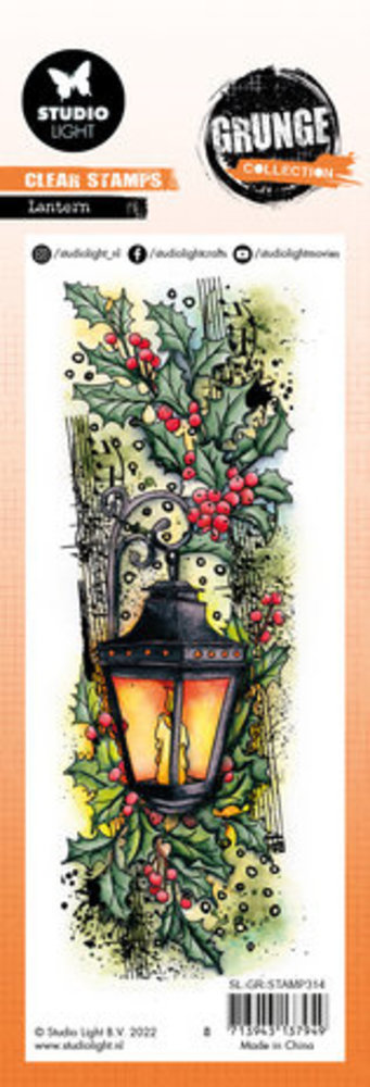 Studio Light Grunge Slimline Lantern Clear Stamp (SL-GR-STAMP314)