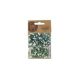 Make by Me! Decoratie Steentjes Lichtgroen Donkergroen (DE.610)