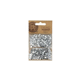 Make by Me! Decoratie Steentjes Zilver (DE.610)