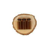 Make by Me! Glazen Flesjes Bruin 10 ml 6 st (GF.673)