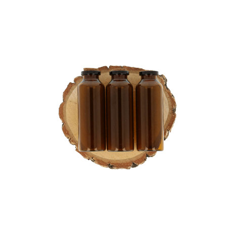 Make by Me! Glazen Flesjes Bruin 30 ml 3 st (GF.680) Make by Me! Glazen Flesjes Bruin 30 ml 3 st (GF.680)