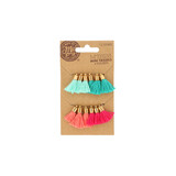 Make by Me! Tassels Mini 4 Kleuren 12 st (MT.628)