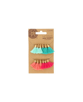 Make by Me! Tassels Mini 4 Kleuren 12 st (MT.628) Make by Me! Tassels Mini 4 Kleuren 12 st (MT.628)