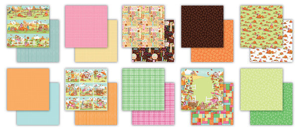 Craft Consortium Happy Harvest 12x12 Inch Paper Pad (CCPPAD039) Craft Consortium Happy Harvest 12x12 Inch Paper Pad (CCPPAD039)