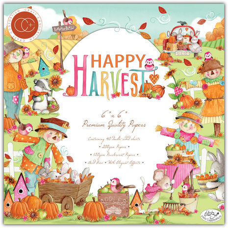 Craft Consortium Happy Harvest 6x6 Inch Paper Pad (CCPPAD039B) Craft Consortium Happy Harvest 6x6 Inch Paper Pad (CCPPAD039B)