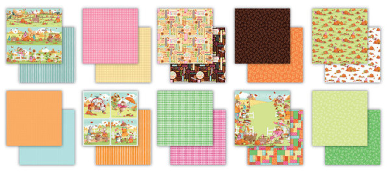 Craft Consortium Happy Harvest 6x6 Inch Paper Pad (CCPPAD039B) Craft Consortium Happy Harvest 6x6 Inch Paper Pad (CCPPAD039B)