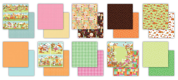 Craft Consortium Happy Harvest 6x6 Inch Paper Pad (CCPPAD039B) Craft Consortium Happy Harvest 6x6 Inch Paper Pad (CCPPAD039B)