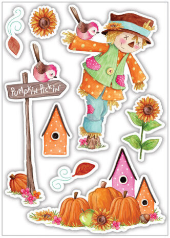 Craft Consortium Happy Harvest Clear Stamps Sunflower (CCSTMP084) Craft Consortium Happy Harvest Clear Stamps Sunflower (CCSTMP084)