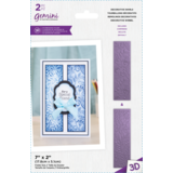 Gemini Floral Panel 3D Embossing Folder Decorative Swirls (GEM-EF2-3D-DESW)