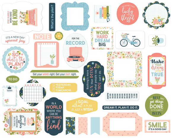 Echo Park Day In The Life No. 2 Ephemera (DLN292024) Echo Park Day In The Life No. 2 Ephemera (DLN292024)
