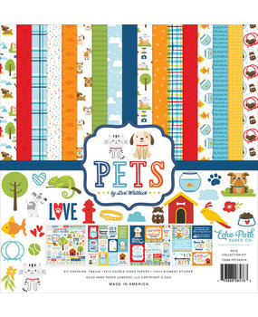 Echo Park Pets 12x12 Inch Collection Kit (PET293016) Echo Park Pets 12x12 Inch Collection Kit (PET293016)