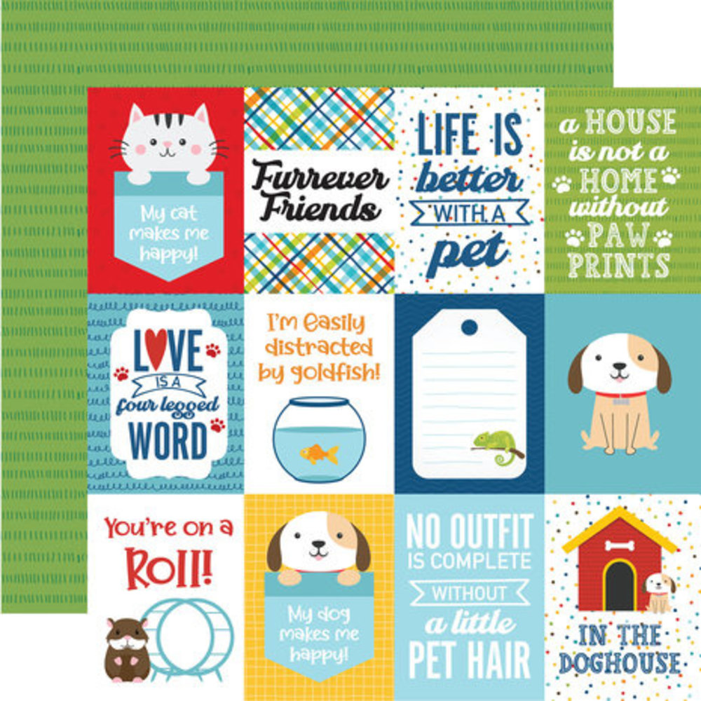 Echo Park Pets 12x12 Inch Collection Kit (PET293016) Echo Park Pets 12x12 Inch Collection Kit (PET293016)
