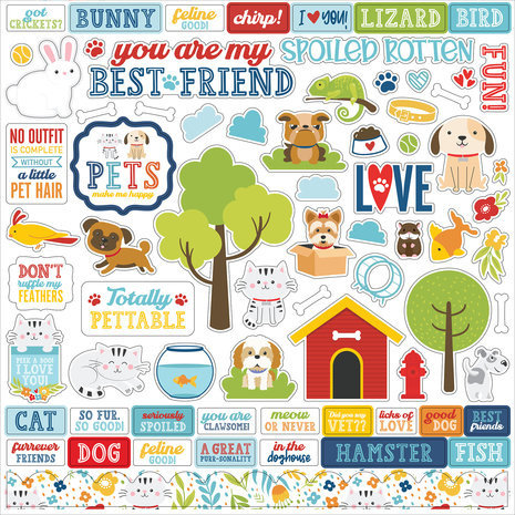 Echo Park Pets 12x12 Inch Collection Kit (PET293016) Echo Park Pets 12x12 Inch Collection Kit (PET293016)