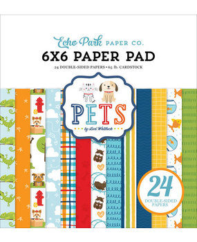 Echo Park Pets 6x6 Inch Paper Pad (PET293023)