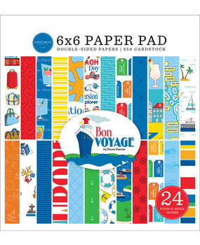 Carta Bella Bon Voyage 6x6 Inch Paper Pad (CBBV161023)