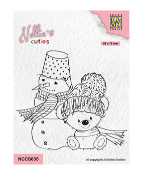 Nellie Snellen Clear Stamp Winterfriends (NCCS035) Nellie Snellen Clear Stamp Winterfriends (NCCS035)