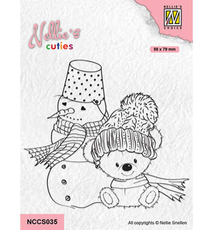 Nellie Snellen Clear Stamp Winterfriends (NCCS035)