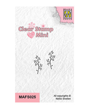 Nellie Snellen Clear Stamp Berrie Branch (MAFS025) Nellie Snellen Clear Stamp Berrie Branch (MAFS025)