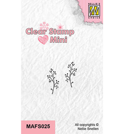 Nellie Snellen Clear Stamp Berrie Branch (MAFS025) Nellie Snellen Clear Stamp Berrie Branch (MAFS025)