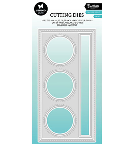 Studio Light Essentials Snijmal Slimline Circle Passe Partout (SL-ES-CD444) Studio Light Essentials Snijmal Slimline Circle Passe Partout (SL-ES-CD444)