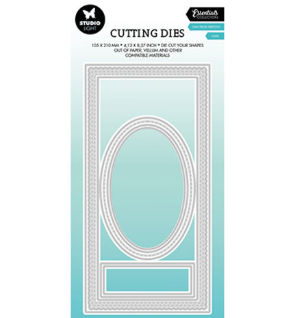 Studio Light Essentials Snijmal Slimline Oval Passe Partout (SL-ES-CD445) Studio Light Essentials Snijmal Slimline Oval Passe Partout (SL-ES-CD445)