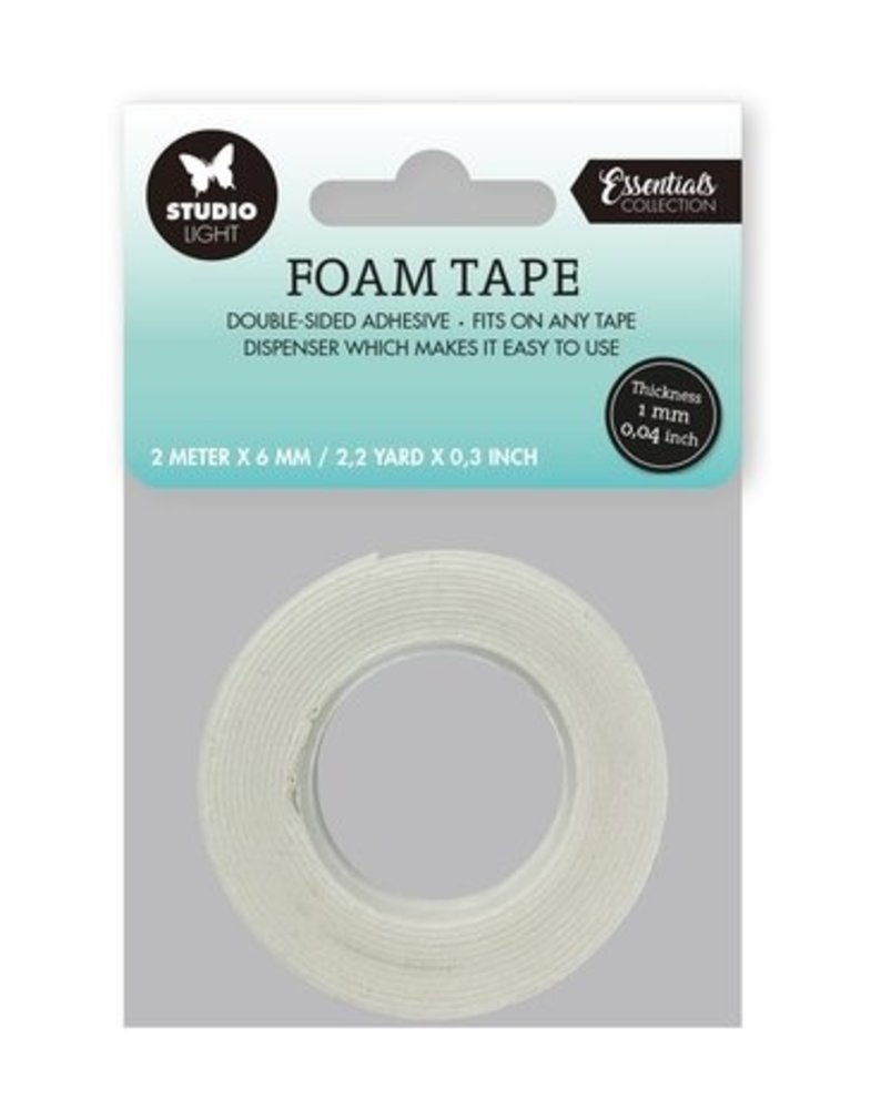 Studio Light Essentials Foam Tape Doublesided (1mm) (SL-ES-FOAMT02) Studio Light Essentials Foam Tape Doublesided (1mm) (SL-ES-FOAMT02)