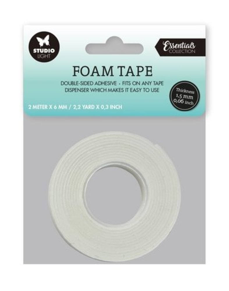 Studio Light Essentials Foam Tape Doublesided (1,5mm) (SL-ES-FOAMT03) Studio Light Essentials Foam Tape Doublesided (1,5mm) (SL-ES-FOAMT03)