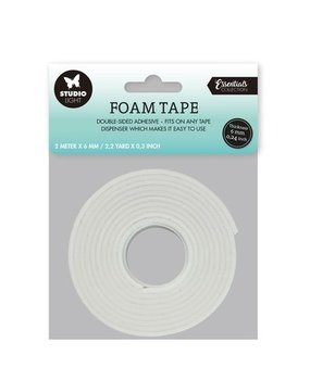 3D Foam Strips White Large