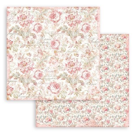 Stamperia Rose Parfum Maxi Background 12x12 Inch Paper Pack (SBBL126) Stamperia Rose Parfum Maxi Background 12x12 Inch Paper Pack (SBBL126)